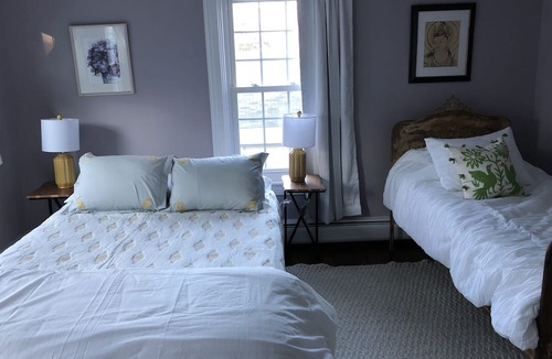 North Adams House | Lovely 2-bedroom home 0.5 miles from MASS MoCA. With library and workspaces!