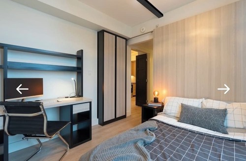 Waterloo Apartment | Modern 2-Bedroom Retreat Near Universities | Gym, Sauna & Theater