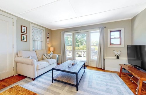 Manchester-by-the-Sea House | Beach-view home with beach access, deck, grill, 2 kayaks, & AC