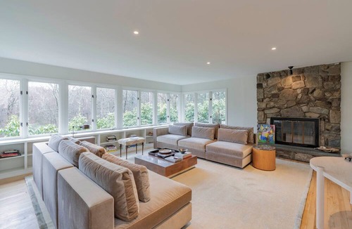 Rhinebeck House | Renovated Rhinebeck Retreat - Pond, Stream & Fireplace - Walk to Omega!