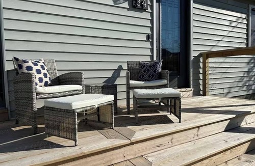 Oswego House | Oswego Haven with Hot Tub near SUNY Oswego, Lake Ontario and Downtown
