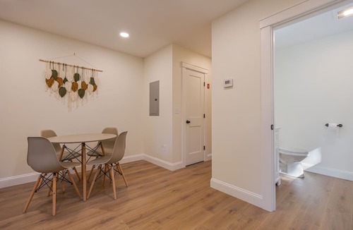 Ellsworth Apartment | Serene 2-bedroom apartment with WiFi in Ellsworth with a backyard stream.